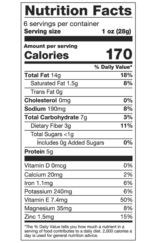 Sunflower Seeds - "Pitmaster Blend" 6 Pack (6oz Pouches) additional information