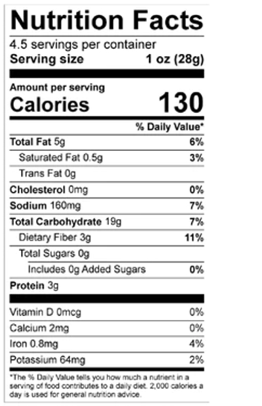 Sea Salt Mini Popcorn 4.5 oz (4 Pack) additional information