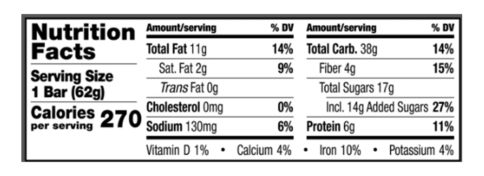 Dark Chocolate Cherry & Almond 2.2 oz additional information