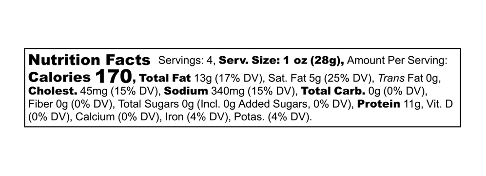 Cerveza Seca - Dry Cured Salami with Beer 3 oz additional information