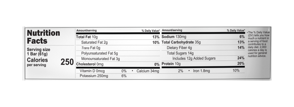 Magic Bar - Peanut Butter Chocolate Chip 2.3 oz additional information