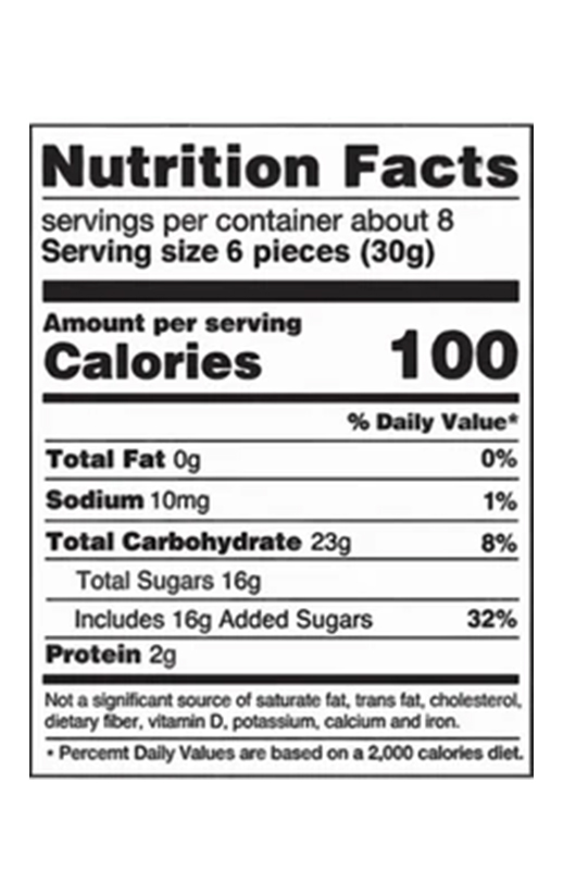 Vandal Gummy Bears Candy 8 oz additional information