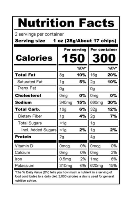 Dill Pickle Kettle Cooked Potato Chips 2 oz additional information