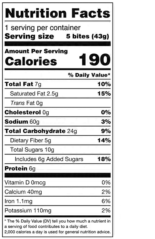 Berg Bites Sunflower Butter White Chocolate - Box of 8 additional information
