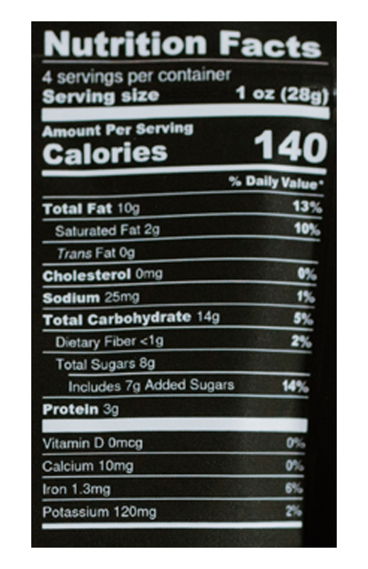 Vanilla Rum Cashews 4 oz additional information