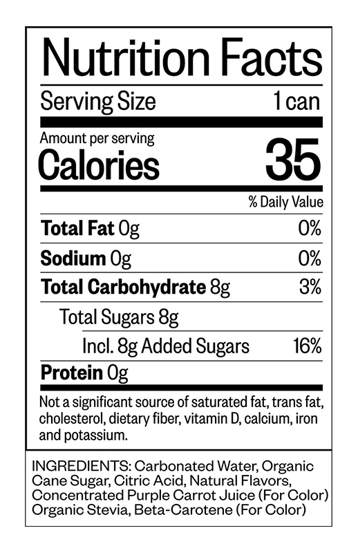 Extra Peach Soda 12 fl oz additional information