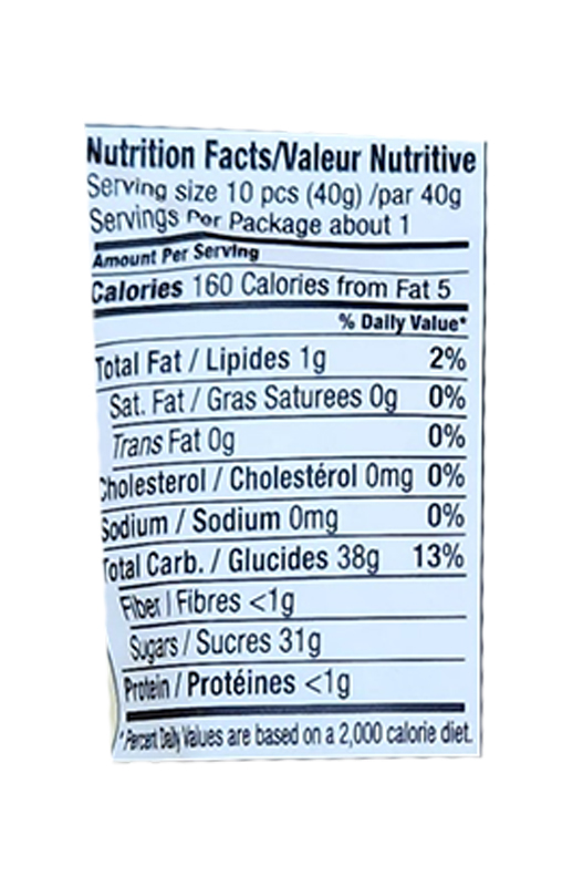 Mango Ginger Chews 1.5 oz additional information