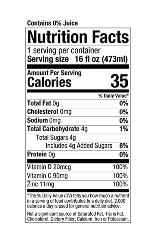 Lemongrass Ginger Organic Barley water 16 fl oz additional information