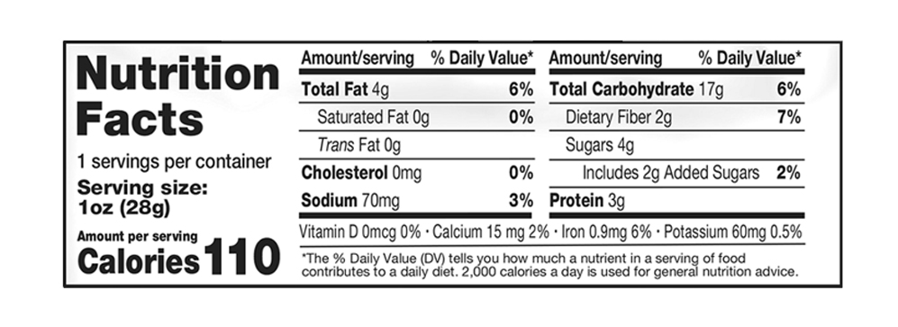 Mango Chili Lime Granola Bites 1 oz additional information