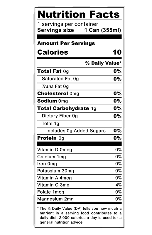 Passion Fruit Sparkling Water 12 fl oz additional information