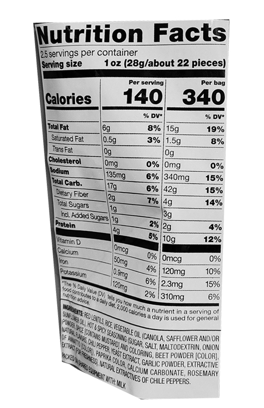 Crunchy Loop/Hot & Spicy 2.5 oz additional information