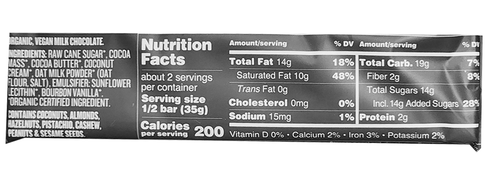 Milk Chocolate 2.46 oz additional information