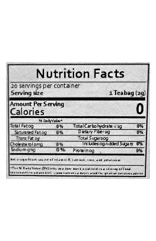Exotic Masala Chai 0.07 oz additional information
