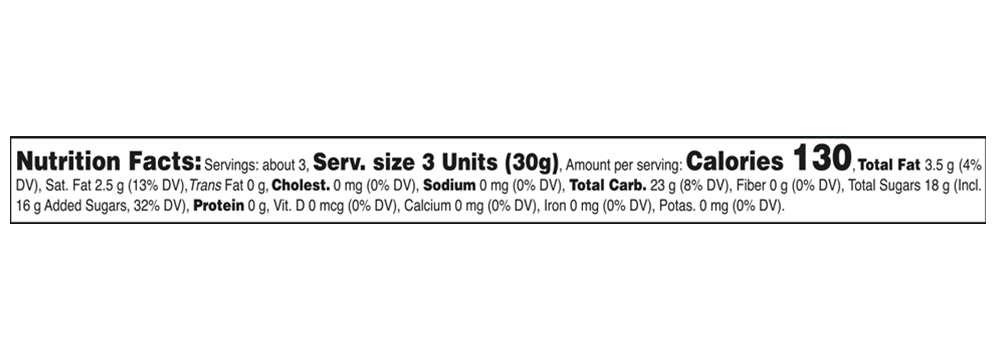 Chocolate Covered Marshmallows 0.35 oz additional information