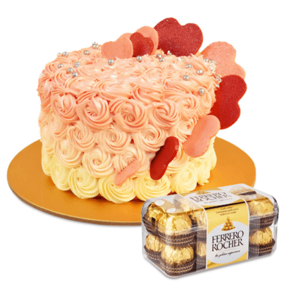 A Luscious Floral Heart image