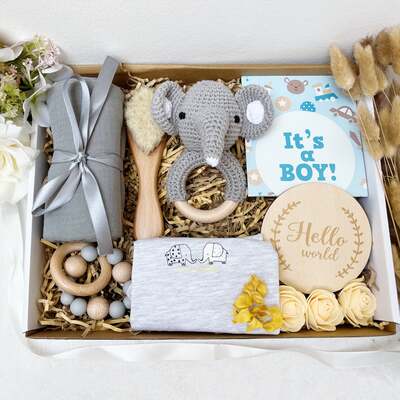 Baby Boy Welcome Box image