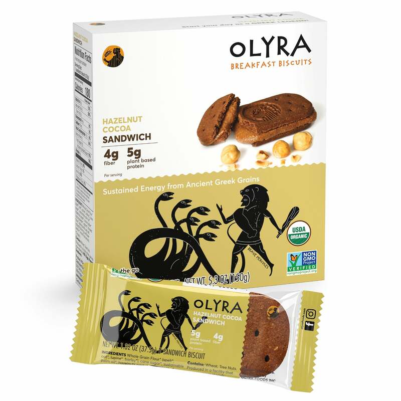 Olyra Sandwich Breakfast Biscuits Hazelnut Cocoa 1.32 (24 pack)  image