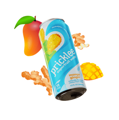 Mango Ginger Superfruit Water 12 fl oz (12 Pack)