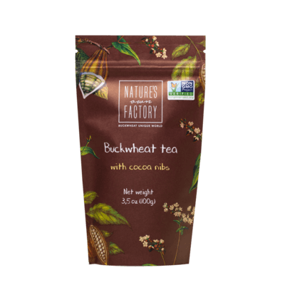 Buckwheat Tea with Cocoa Nibs 100g (3 pack)