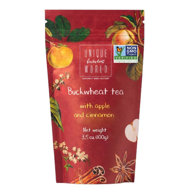 Buckwheat Tea with Apple & Cinnamon 100g (3 pack) SnackMagic Build