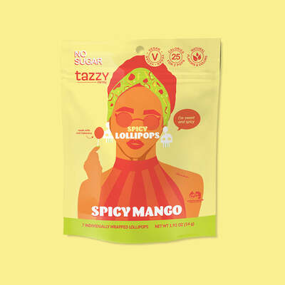 Spicy Mango Lollipops 1.92oz (3 Pack)