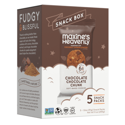 Chocolate Chocolate Chunk Grab & Go Cookies 1.8 oz (5 Pack)