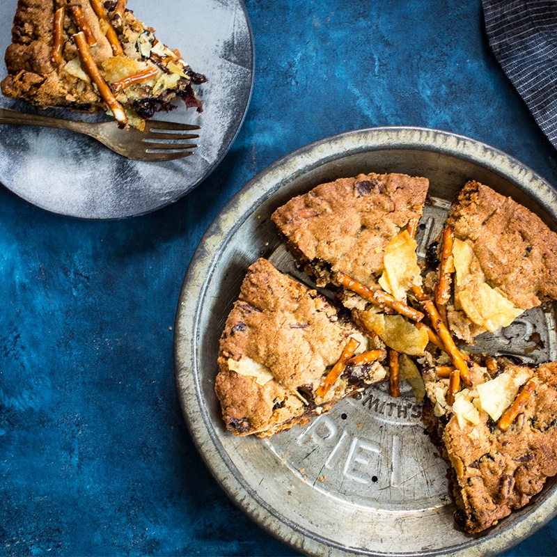Kitchen Sink Cookie Pie image
