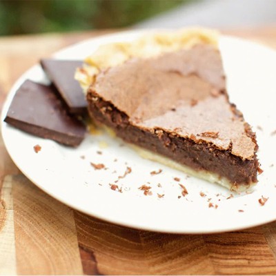 Chocolate Chess Pie image