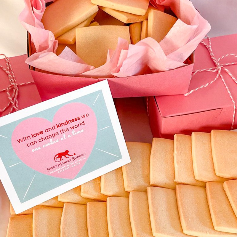 Small Classic Shortbread Cookie Box (20) image