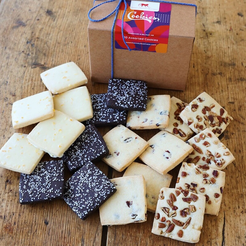 Small Assorted Shortbread Cookie Box (20) image