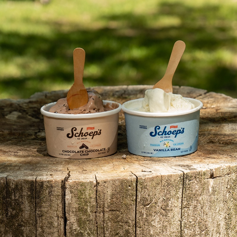 Schoep S Ice Cream Half Pint Happy Pack 12 Half Pints Snackmagic Build Your Own 100 Custom Snack Stash