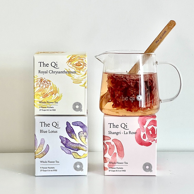 Flower Tea Tri-Bouquet Set image