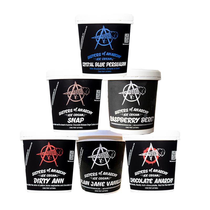 Ice cream Pint Variety 6 Pack - Sisters Special image