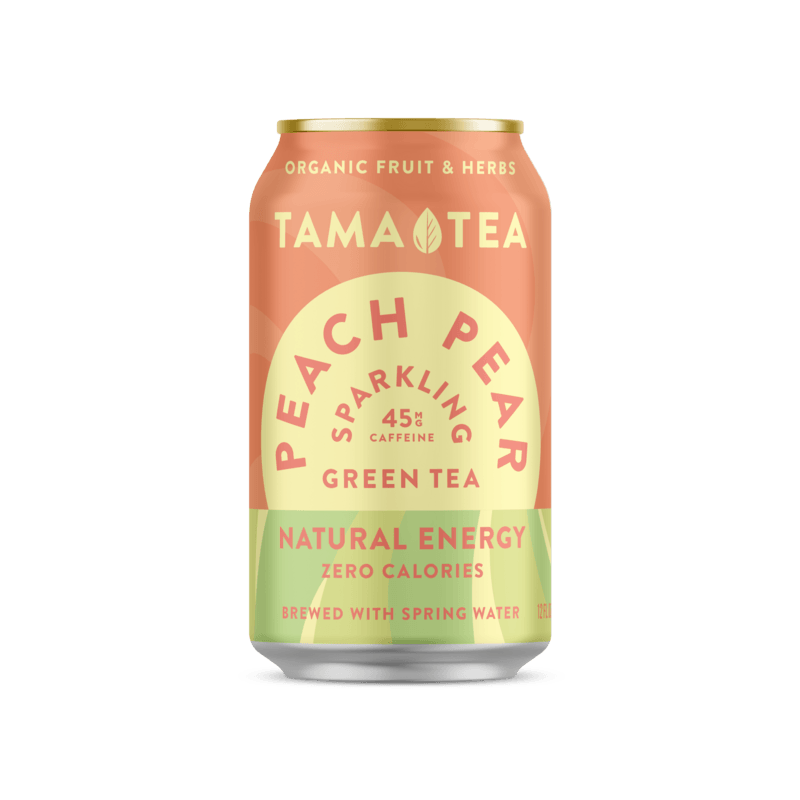 Peach Pear Sparkling Green Tea 12 fl oz (12 Pack) image