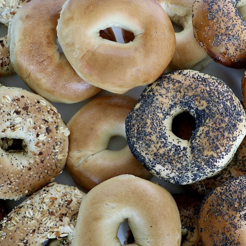 Assorted Bagels (10 pcs) SnackMagic Build your own 100 Custom