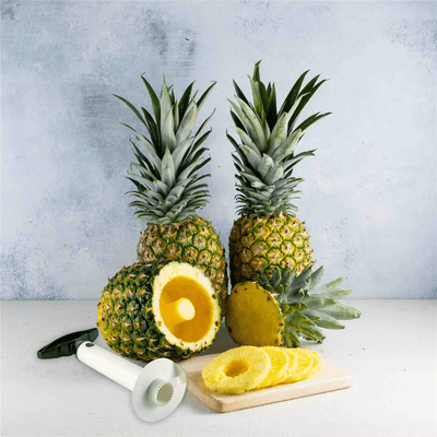 Gold Pineapples (2) with Corer
