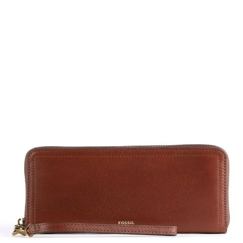 Fossil logan zip around on sale wallet