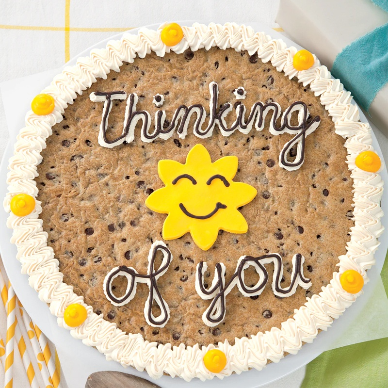 Thinking of You Sunshine Cookie Cake (16 inch) image