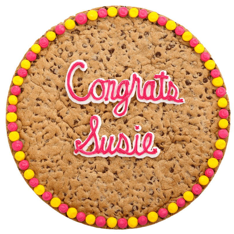 Congrats Cookie Cake (16 inch) image