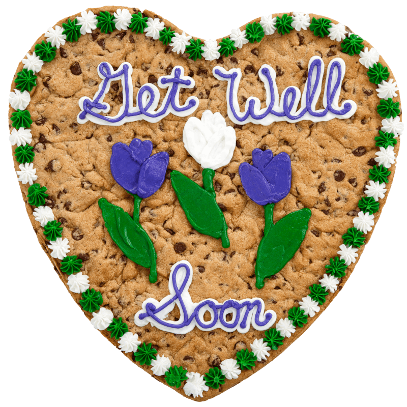 Get Well Soon Cookie Cake (16 inch) image