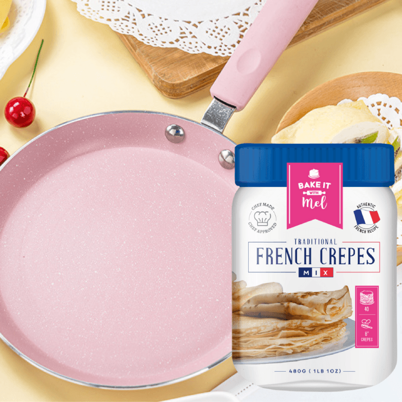 Traditional French Crepe Mix + Pan image