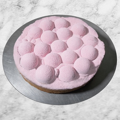 Cherry Hazelnut Flourless Chocolate Cake image
