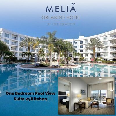 Melia Orlando Celebration - 3 Night Stay, 1 Bedroom Suite - Pool View