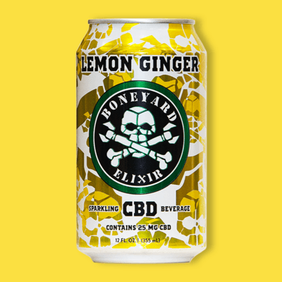 Lemon＆Ginger CENTAROU Lemon Ginger - Sparkling CBD Beverage