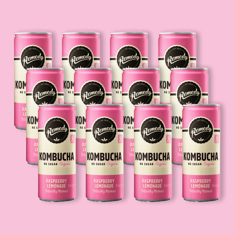 Raspberry Lemonade Kombucha 11.2 fl oz (Pack of 12) image