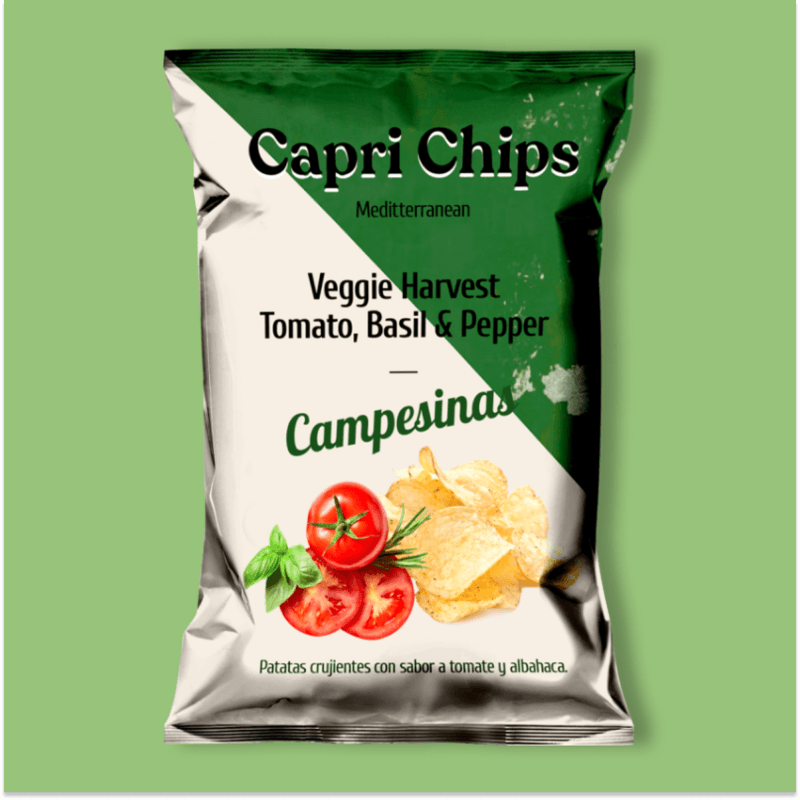 Campensinas (Garden Vegetable) Spanish Style Potato Chip 2.57 oz   image