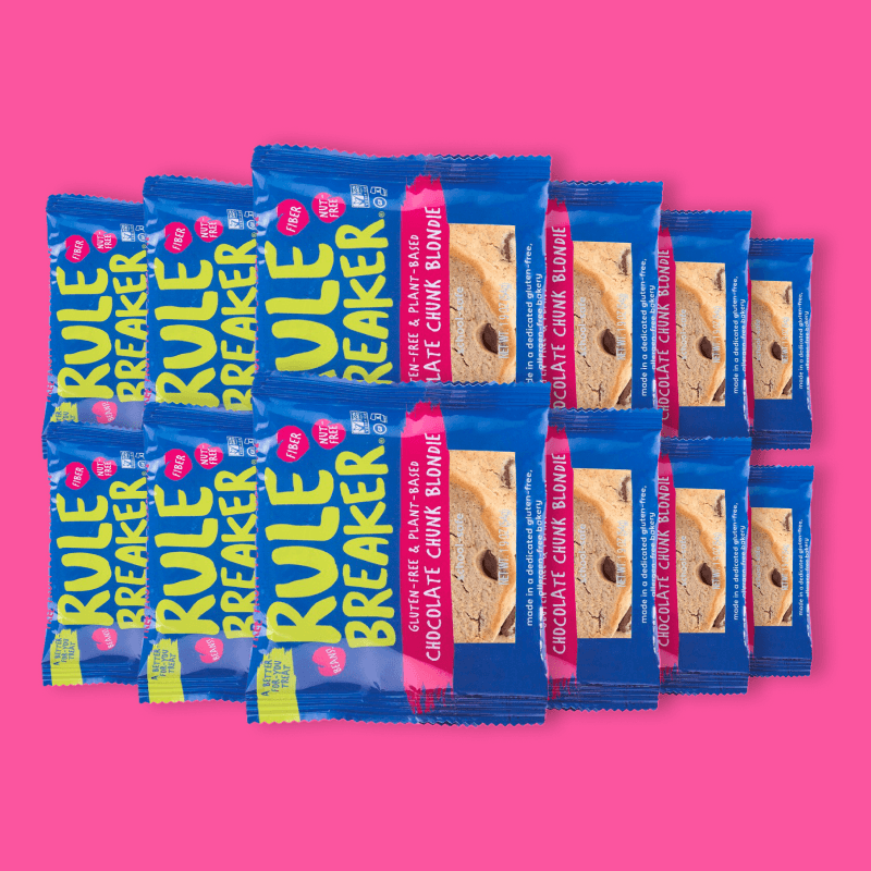 Chocolate Chunk Gluten-Free & Plant-Based Blondie 1.9 oz  (Pack of 12) image