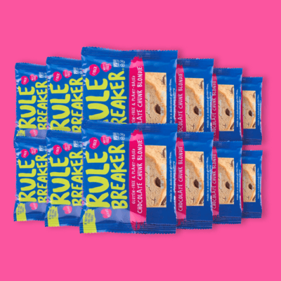 Chocolate Chunk Gluten-Free & Plant-Based Blondie 1.9 oz  (Pack of 12)