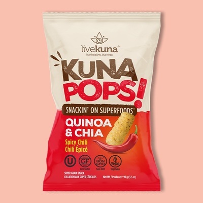 Spicy Chili Quinoa & Chia Superfood Pops 3.5 oz
