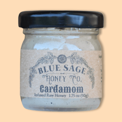 Cardamom Infused Raw Honey 1.75 oz